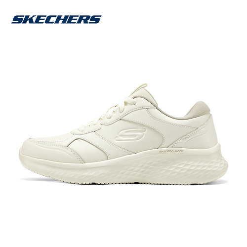 Skechers斯凯奇冬男休闲鞋低帮厚底减震运动鞋 232773-OFWT