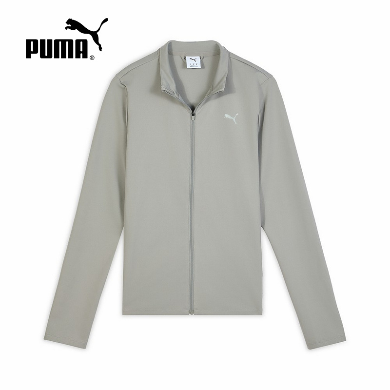 PUMA彪马速干紧身训练跑步夹克2025秋女DRYCELL针织外套689515-20