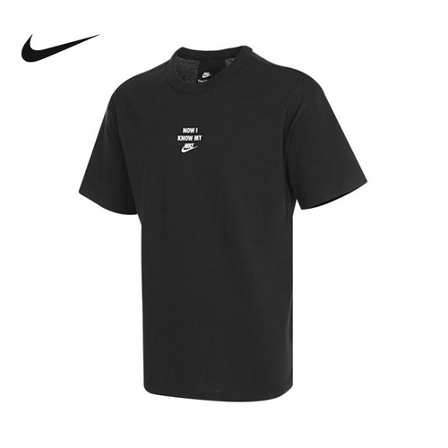 Nike耐克短袖男夏季新款背面印花 运动休闲半袖T恤HQ9152-010