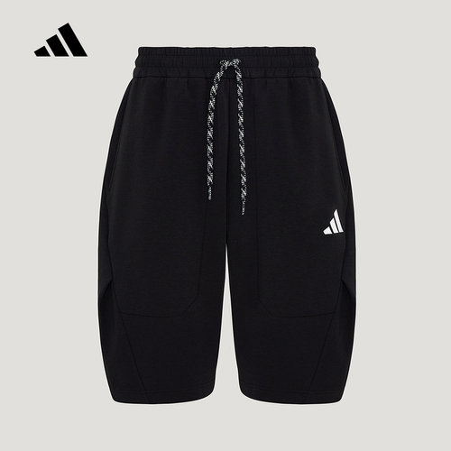 adidas阿迪达斯五分裤climacool运动裤2026夏男针织短裤 LC6772