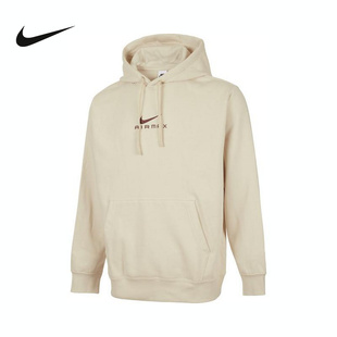 234 HQ2970 nike耐克运动卫衣男春新款 宽松加绒休闲图案连帽套头衫