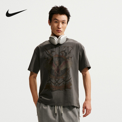 NIKE耐克夏季新款男休闲短袖运动跑步上衣时尚潮流T恤 II0678-010