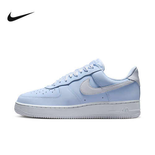 Nike耐克女鞋AIR FORCE 1空军一号AF1板鞋蓝白色休闲鞋IR0871-400