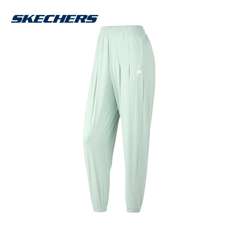 Skechers斯凯奇凉感速干裤男女宽松户外运动长裤 P223W072/01P9