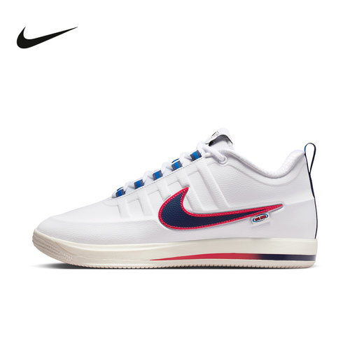 NIKE耐克男鞋Book 2 WNBA 30周年白蓝红布克2代篮球鞋IR6332-100