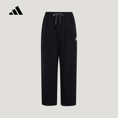 adidas阿迪达斯三条纹气球裤运动裤夏男拒水梭织抽绳长裤 LC8860