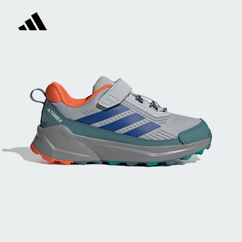adidas阿迪达斯大小童女子魔术贴徒步鞋2025秋男户外登山鞋JS0500