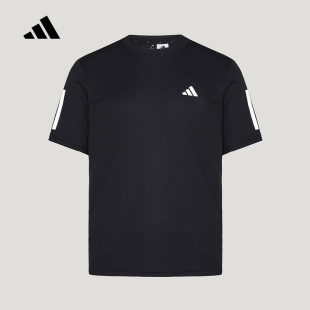 adidas阿迪达斯速干运动短袖健身服2026夏男T恤 KU8726