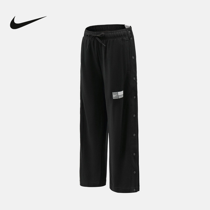 NIKE耐克女子透气宽松篮球长裤春新款针织排扣运动卫裤IB3561-010,运动服/休闲服装,运动长裤,淘宝优惠券,粉丝福利购,淘宝优惠卷