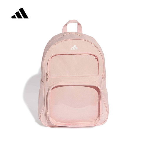 adidas阿迪达斯多巴胺风透明前袋二次元
