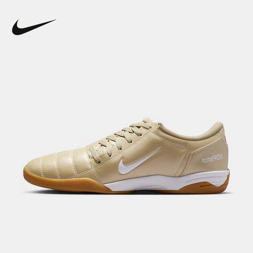 NIKE耐克男鞋金色新款TOTAL 90薄底鞋运动休闲鞋足球鞋HQ2851-001