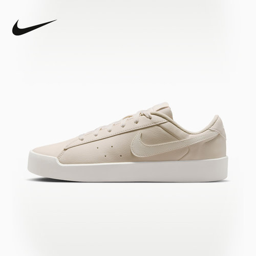 NIKE耐克男鞋浅卡其色COURT HERITAGE SL低帮休闲板鞋IQ9750-007