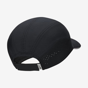 NIKE耐克男款帽子休闲潮流百搭遮阳鸭舌帽黑色棒球帽FB5681-010