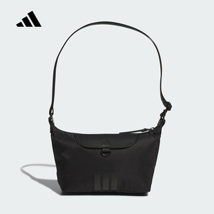 adidas阿迪达斯轻自重休闲出游运动斜挎包25秋女手提单肩包KT0848