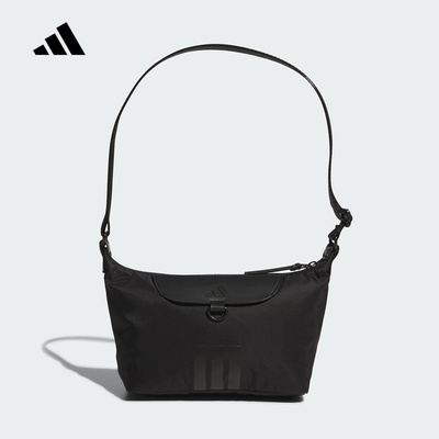 adidas阿迪达斯轻自重休闲出游运动斜挎包25秋女手提单肩包KT0848