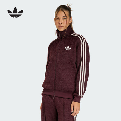 adidas阿迪达斯三叶草夹克冬女FIREBIRD TRACK TOP针织外套KS0428