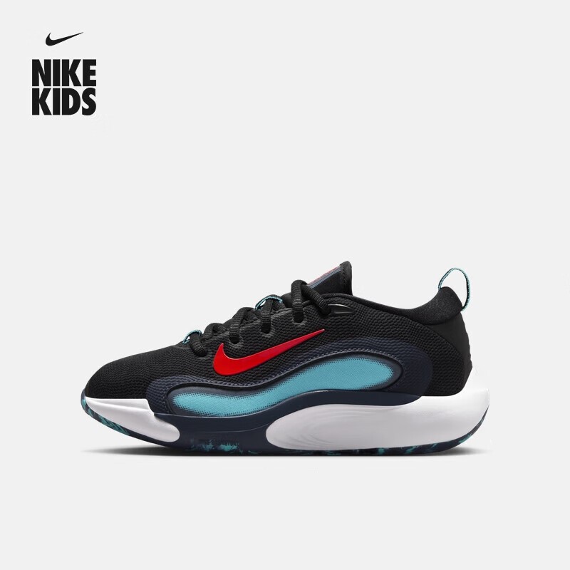 Nike耐克男女大童鞋25秋新款ISOFLY运动鞋缓震实战篮球FN4384-004