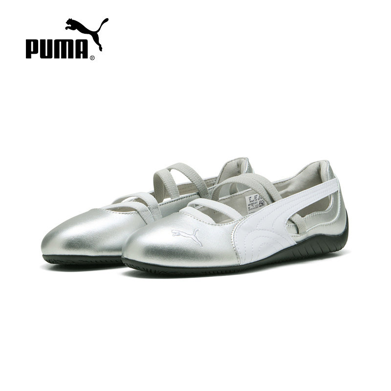 PUMA彪马SPEEDCAT BALLET金属色玛丽珍芭蕾风薄底女鞋 401581-01