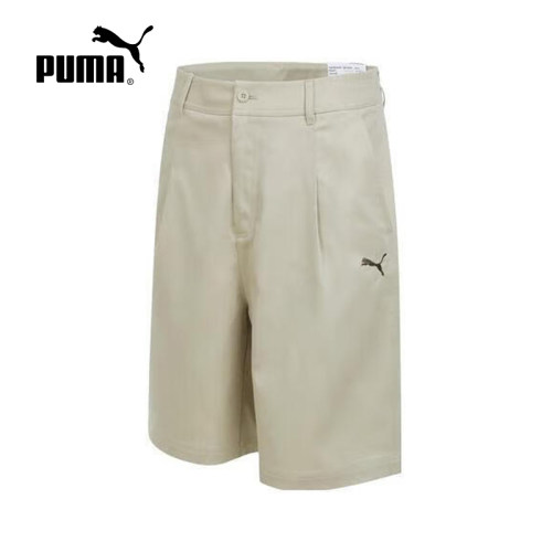 PUMA彪马短裤男2025夏季新款宽松运动裤休闲舒适五分裤 634796-91
