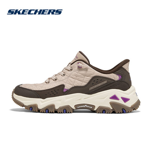 Skechers斯凯奇云岚徒步鞋女士闪穿防滑耐磨运动鞋180114/NTBR