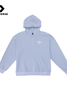 Converse匡威2026春男女同款宽松舒适套头衫连帽卫衣 UCJ405-BI5