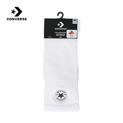 Converse匡威男女同款袜子运动休闲袜一双装中筒袜 UC0565-W4H