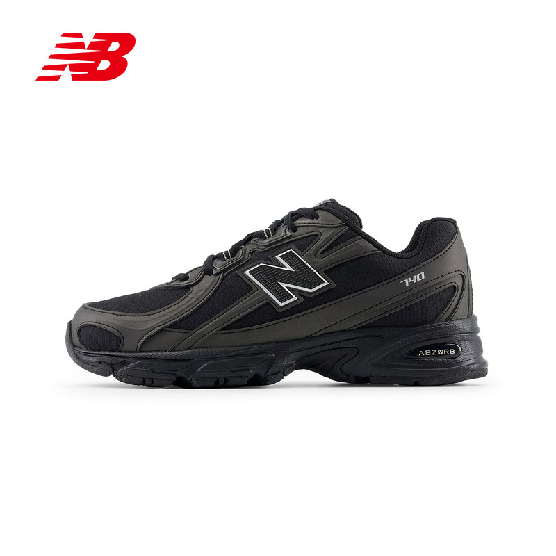 New Balance|NB男女网面透气轻便休闲耐磨运动老爹鞋U740BS2图片