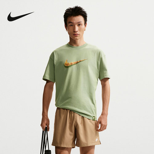Nike耐克Sportswear男子T恤夏季新款运动休闲宽松短袖 FZ7955-370