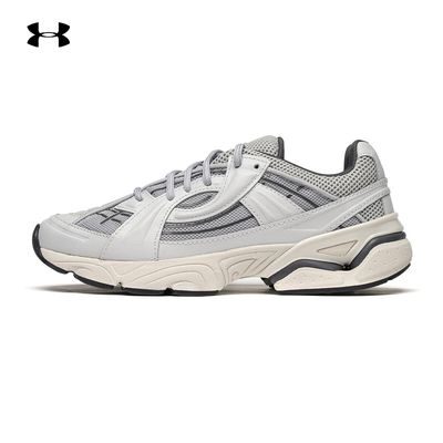 安德玛UA新款Sola女子复古运动跑步防滑老爹鞋休闲鞋6005284-012