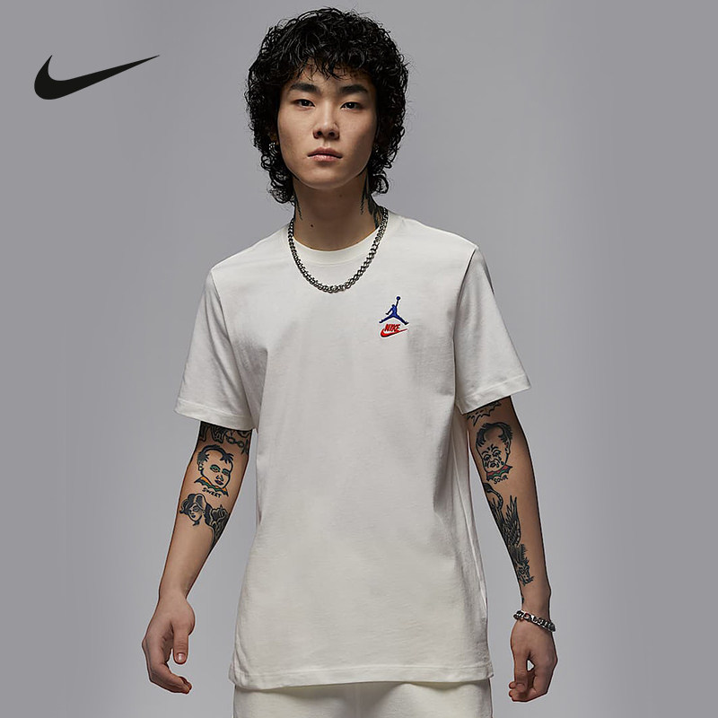 耐克（NIKE）|（新款）2025夏男短袖针织衫 IB7527-133,运动服/休闲服装,运动T恤,淘宝优惠券,粉丝福利购,淘宝优惠卷