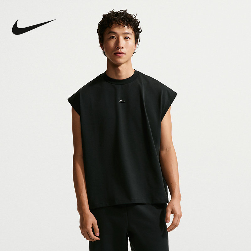 NIKE耐克男子26夏季新款篮球运动透气休闲无袖T恤背心 IF2564-010