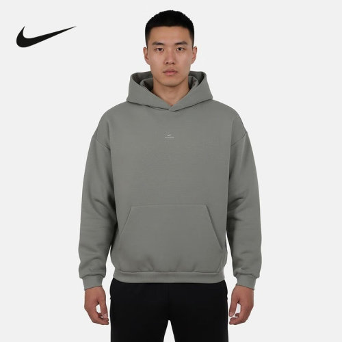 Nike耐克男子加绒卫衣26春新款篮球运动保暖连帽套头衫IM5919-059