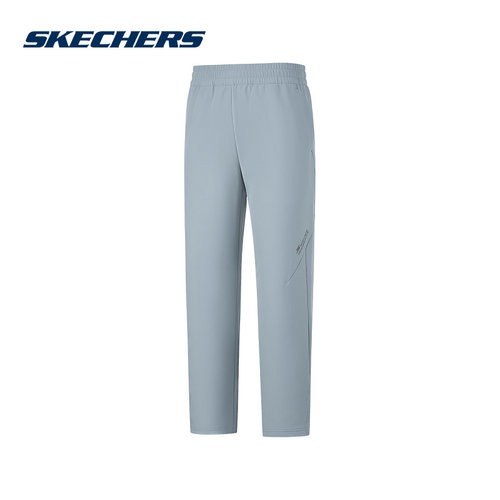 Skechers斯凯奇26春男士百搭休闲加绒保暖梭织长裤 P126M009/02N6