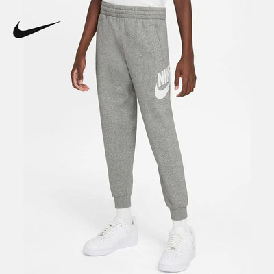 Nike耐克男女童大童春秋新款裤子休闲运动针织长裤FD2995-063