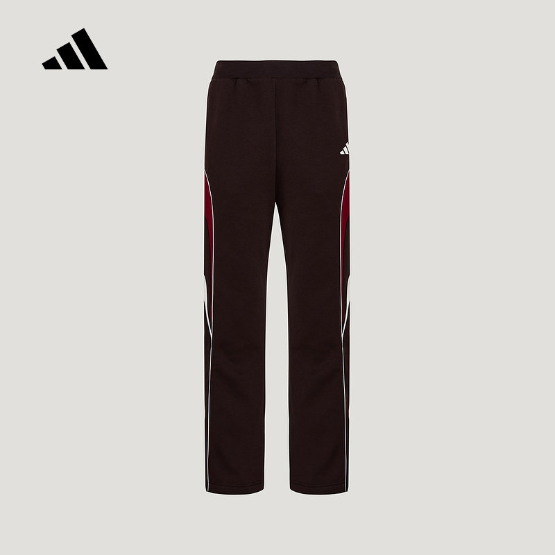 阿迪达斯新年款篮球拼接侧开排扣运动裤2026春男针织长裤 KV9210,运动服/休闲服装,运动长裤,淘宝优惠券,粉丝福利购,淘宝优惠卷
