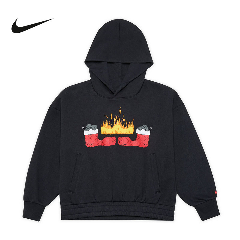 NIKE耐克圣诞系列詹姆斯大童加绒卫衣新款男女童连帽衫IM7403-045,运动服/休闲服装,运动卫衣/套头衫,淘宝优惠券,粉丝福利购,淘宝优惠卷