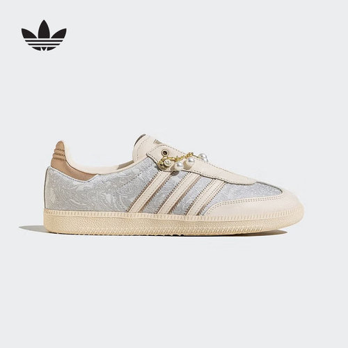 adidas阿迪达斯三叶草T头鞋女鞋SAMBA OG明星同款板鞋JQ2616