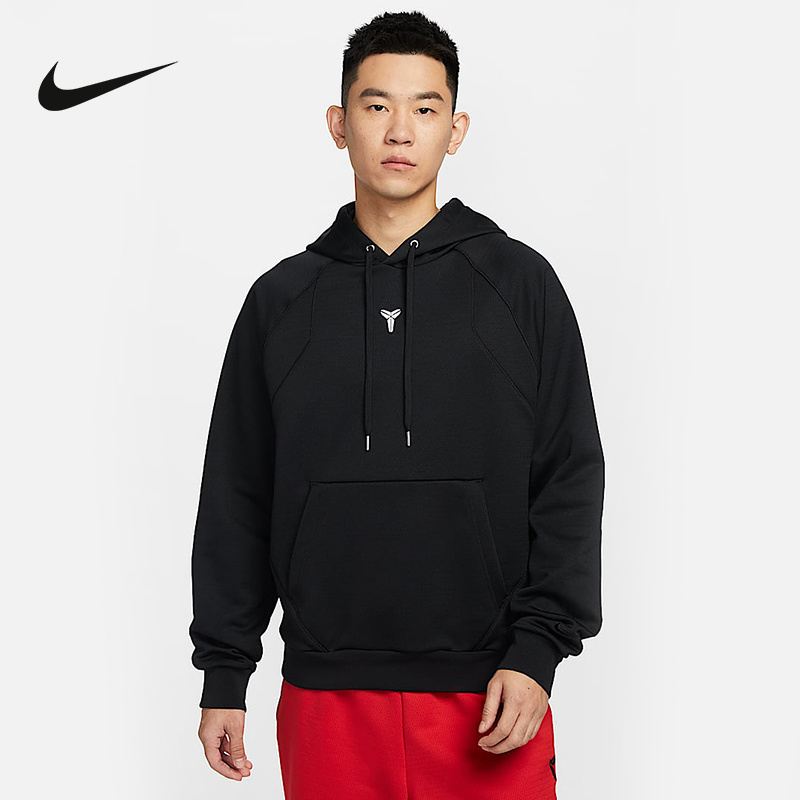 Nike耐克KOBE科比系列THERMA-FIT男子加绒连帽衫春新款HJ8110-010