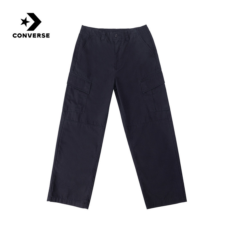 Converse匡威26春男女休闲运动裤直筒宽松梭织长裤 MCJ423-GHM,运动服/休闲服装,运动长裤,淘宝优惠券,粉丝福利购,淘宝优惠卷