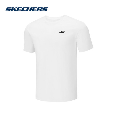 Skechers斯凯奇2026夏男士休闲时尚圆领户外运动短袖T恤 P226M184
