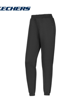 Skechers斯凯奇女士舒适柔软日常休闲百搭针织长裤P125W117/0018