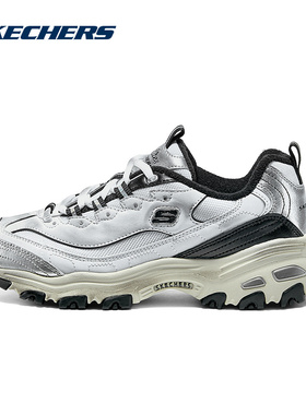 Skechers斯凯奇冬女老爹鞋舒适透气轻质运动鞋 150245-WBKS