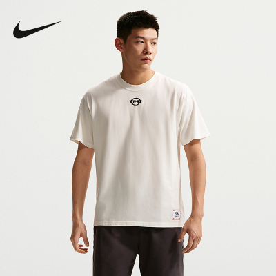 NIKE耐克男短袖2026夏新款宽松运动透气足球风图案T恤IU4474-133