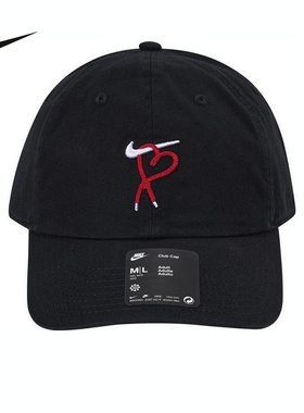 NIKE耐克a棒球帽男女同款爱心情人节弯沿运动鸭舌帽 HV8697-010