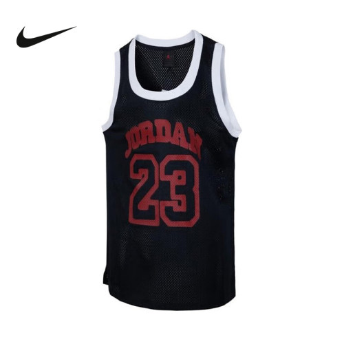 耐克NIKE篮球背心女2025夏Air Jordan网眼篮球服 HJ0045-010