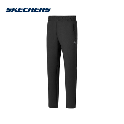 skechers斯凯奇25春新男柔软散腿舒适休闲运动长裤 P125M028-0018