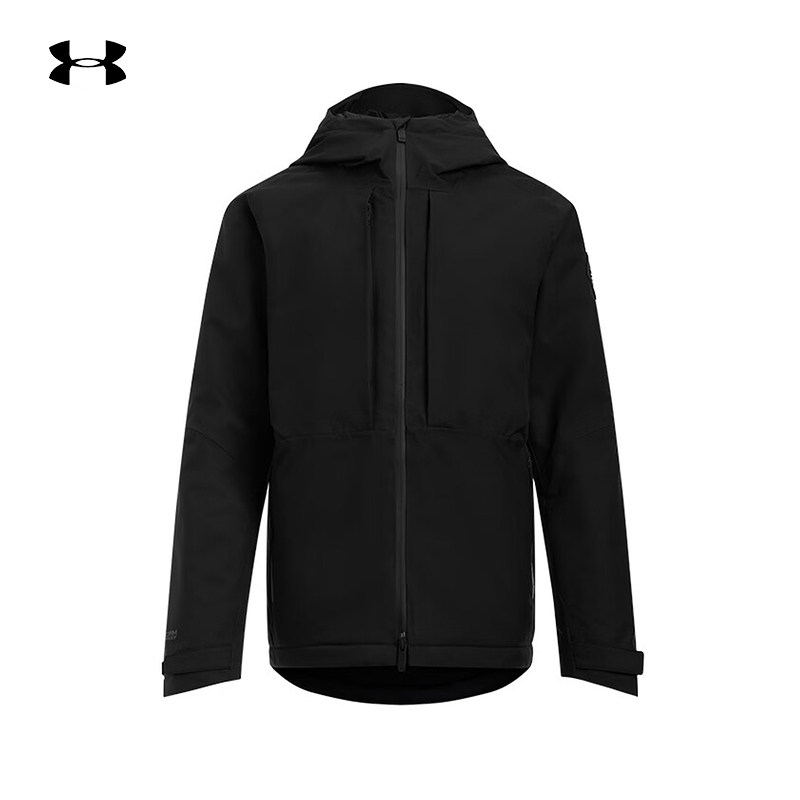 安德玛UA秋冬Expanse女子户外运动休闲连帽夹克滑雪服1387688-001,运动服/休闲服装,运动茄克/外套,淘宝优惠券,粉丝福利购,淘宝优惠卷