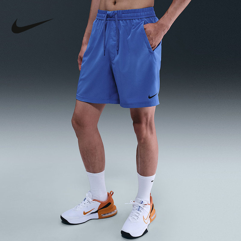 NIKE耐克2025新款男子梭织短裤运动休闲训练时尚短裤 DV9858-411,运动服/休闲服装,运动中长裤／短裤,淘宝优惠券,粉丝福利购,淘宝优惠卷