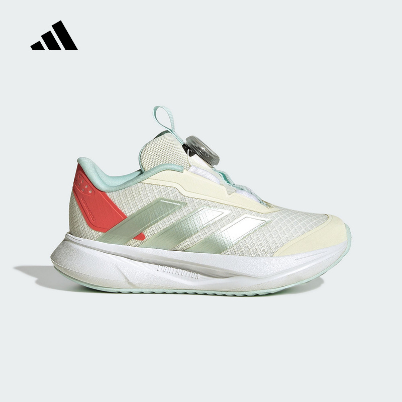 adidas阿迪达斯2025夏女小童DURAMO SL2 BOA旋转按钮运动鞋JS2808