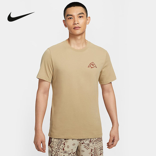 Nike耐克男子短袖2025夏新款宽松休闲透气印花运动T恤HJ3663-297